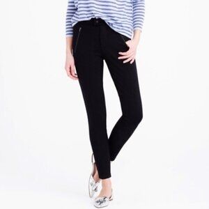 J.Crew Pixie Black Zipper Pocket Legging Pants 00S